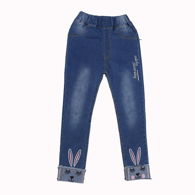 Rabbit Pattern Jeans - Love Beyond, LLC